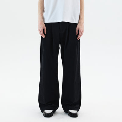 Pleated Pants 01 - Black