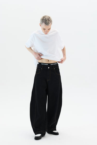Denim Pants 01 - Black