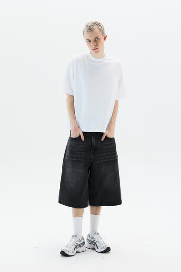 Denim Shorts 01 - Black