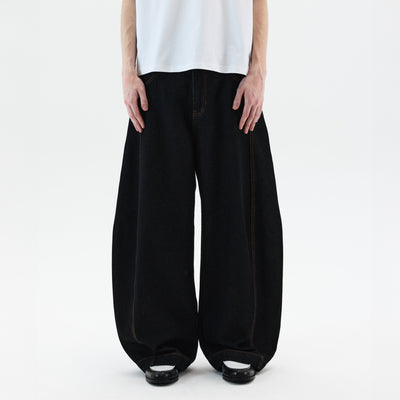 Denim Pants 01 - Black