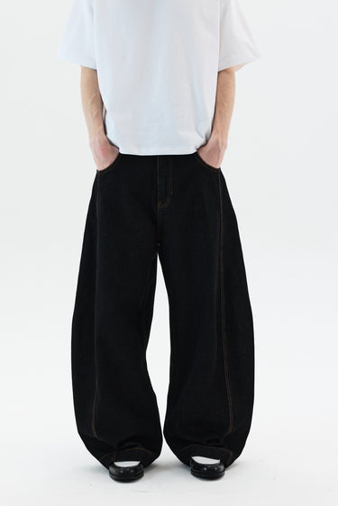 Denim Pants 01 - Black